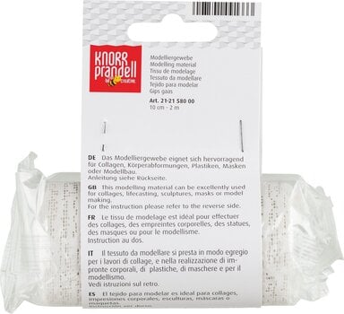 Pâtes à modeler autoséchantes Knorr Prandell 212158000 Modelling Bandage Pâtes à modeler autoséchantes White 10 cm x 2 m - 2
