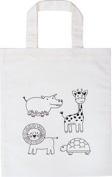 Pomůcka Knorr Prandell 212305450 Children's Bag Set White 250×300 mm Animals & Zoo - 6