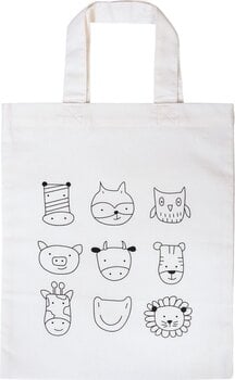 Pomůcka Knorr Prandell 212305450 Children's Bag Set White 250×300 mm Animals & Zoo - 7