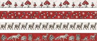 Material Heyda 203584387 Decorative Tape Mushrooms 1 - 1