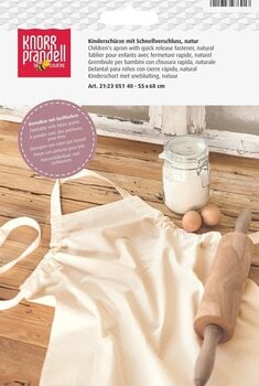 Pomůcka Knorr Prandell 212305140 Children's Apron Natural 550×680 mm - 2