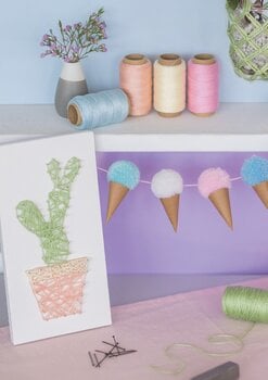 Materiale Knorr Prandell 212681111 Pom Poms Pastel 30 - 4