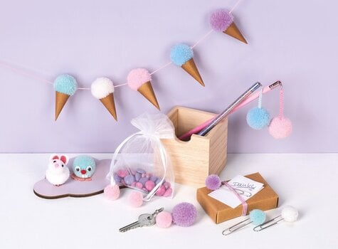 Materiale Knorr Prandell 212681111 Pom Poms Pastel 30 - 5