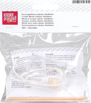 Küünalde tootmine Knorr Prandell 218312447 Candle Mould Ø 40 x 45 mm Transparent - 2
