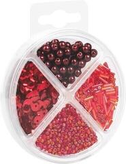 Perlen Knorr Prandell Bead and Sequin Mix Red 30 g - 1