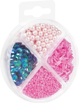 Мъниста Knorr Prandell Bead and Sequin Mix Purple Mix 30 g - 3