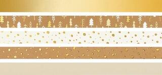Materijal Heyda 203584538 Декоративна трака Natural/Gold 1 - 2