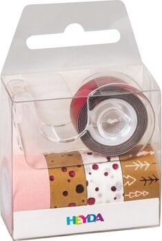 Material Heyda 203584540 Decorative Tape Red/Natural 1 - 2