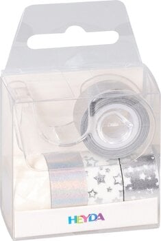 Material Heyda 203584562 Decorative Tape Silver 1 - 2