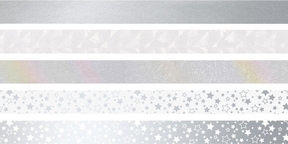 Material Heyda 203584562 Decorative Tape Silver 1 - 3