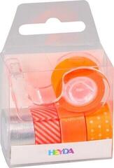 Материал Heyda 203584573 Декоративна лента Orange/Neon red 1 - 1