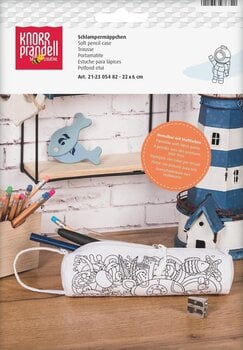 Pomůcka Knorr Prandell 212305482 Měkký penál White 220×60 mm Seaworld - 2