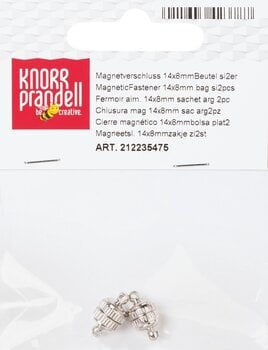 Materiaal Knorr Prandell 212235475 Gesp / Sluiting Silver 14×8 mm 2 - 2