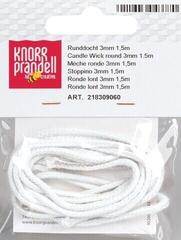 Candle Making Knorr Prandell 218309060 Candle Wicks Ø 3 mm × 1,5 m White 1 - 1