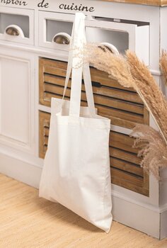 Pomoć Knorr Prandell 212305204 Torba za kupovinu White 380×420 mm Wide Handles - 3