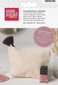 Pomůcka Knorr Prandell 212305145 Kosmetická taška Natural 185×140 mm - 2