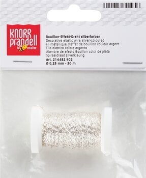 Material Knorr Prandell 216482902 Wires Silver Ø 0,25 mm × 50 m 1 - 2