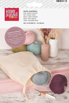 Pomůcka Knorr Prandell 212305021 Bag with Drawstrin Natural 300×410 mm - 2