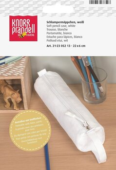 Pomoč Knorr Prandell 212305213 Soft Pencil Case White 220×60 mm 270 gsm - 2