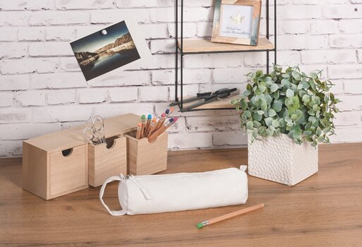 Pomoč Knorr Prandell 212305213 Soft Pencil Case White 220×60 mm 270 gsm - 4