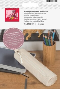 Pomůcka Knorr Prandell 212305113 Soft Pencil Case Natural 220×60 mm - 2