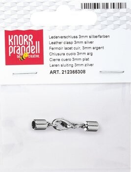 Material Knorr Prandell 212365308 Clamă / Închizătoare Silver Ø 3 mm 1 - 2