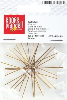 Material Knorr Prandell 212371006 Wire Stars Ø 50 mm 4 - 2
