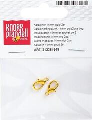 Materijal Knorr Prandell 212364549 Carabiner Gold 14 mm 2 - 1
