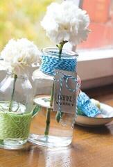 Material Knorr Prandell 2162660015 Twine White/Dark Blue 20 m 1 - 1