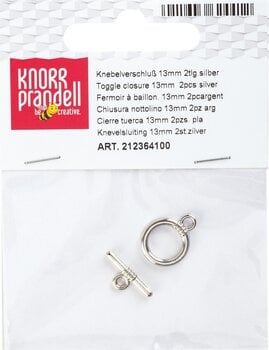 Material Knorr Prandell 212364100 Clasp Silver Ø 13 mm 1 - 2