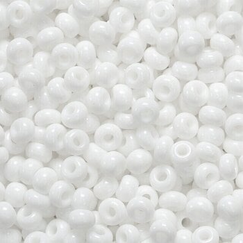 Dečije perle Knorr Prandell Rocailles Beads White 17 g - 3