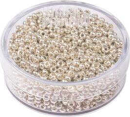 Dečije perle Knorr Prandell Rocailles Beads Light Silver 17 g - 1
