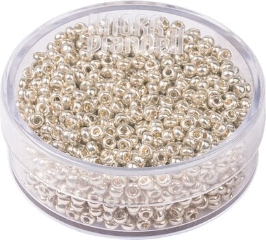 Dečije perle Knorr Prandell Rocailles Beads Light Silver 17 g - 2