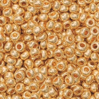Dečije perle Knorr Prandell Rocailles Beads Pale Gold 17 g - 4