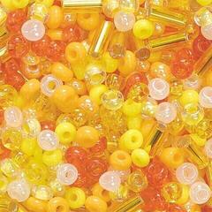 Dečije perle Knorr Prandell Rocailles Beads Yellow/Orange/Gold 17 g - 2