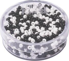 Бісер Knorr Prandell Rocailles Beads White/Black 17 g - 1