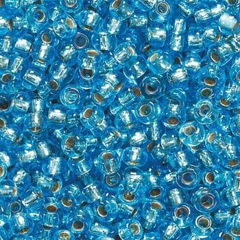 Dečije perle Knorr Prandell Rocailles Beads Transparent Sky Blue 17 g - 3