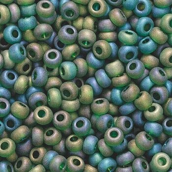 Dečije perle Knorr Prandell Rocailles Beads Rainbow Green 17 g - 4