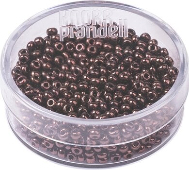 Korálky Knorr Prandell Rocailles Beads Red Brown 13 g - 2