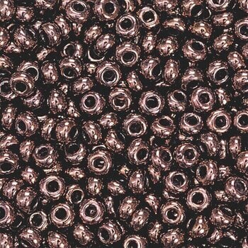 Korálky Knorr Prandell Rocailles Beads Red Brown 13 g - 4