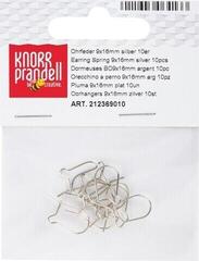 Material Knorr Prandell 212369010 Hooks Silver 9×16 mm 10 - 1