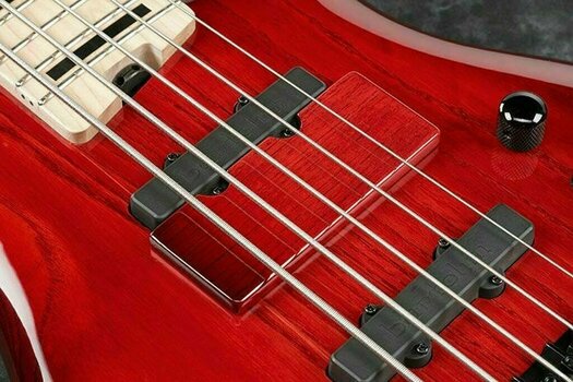 5-string Bassguitar Ibanez ANB205-TWB Transparent Wine Red Burst - 6