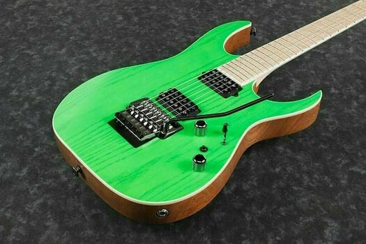Electric guitar Ibanez RGR5220M-TFG Transparent Fluorescent Green - 3