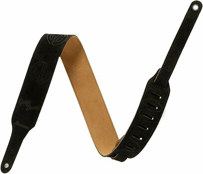 Leather guitar strap Ibanez GSL100GB Leather guitar strap Black - 3