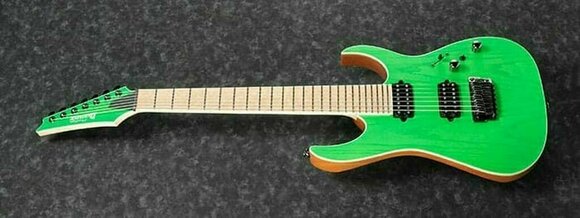 Guitarra elétrica de 7 cordas Ibanez RGR5227MFXTFG Transparent Fluorescent Green - 5