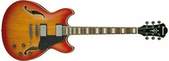 Halvakustisk guitar Ibanez ASV73-VAL Vintage Amber Burst Low Gloss - 7