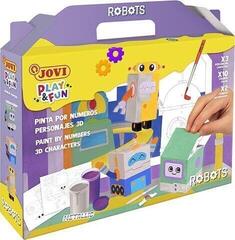 Tempera Paint Jovi 2302 PLAY & FUN Set of Temperas Robots - 2
