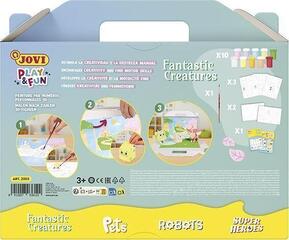 Tempera Paint Jovi 2303 PLAY & FUN Set of Temperas Fantastic Creatures - 1