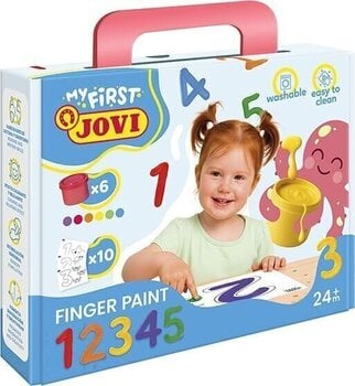 Couleur des doigts Jovi 540NM MY FIRST  Ensemble de peinture au doigt First Numbers - 3