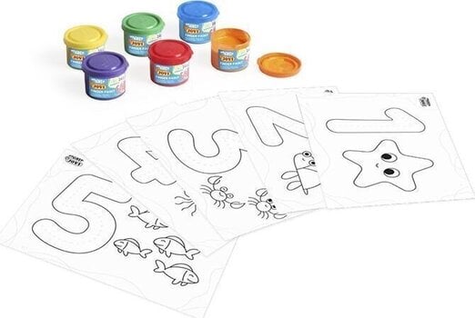 Couleur des doigts Jovi 540NM MY FIRST  Ensemble de peinture au doigt First Numbers - 5